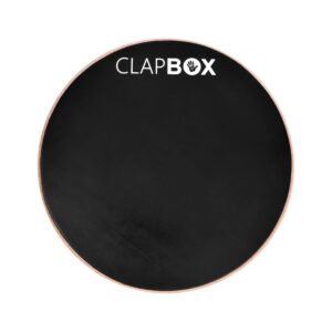 Clapbox 8" Drum Practice Pad – Black (CB-PPD)