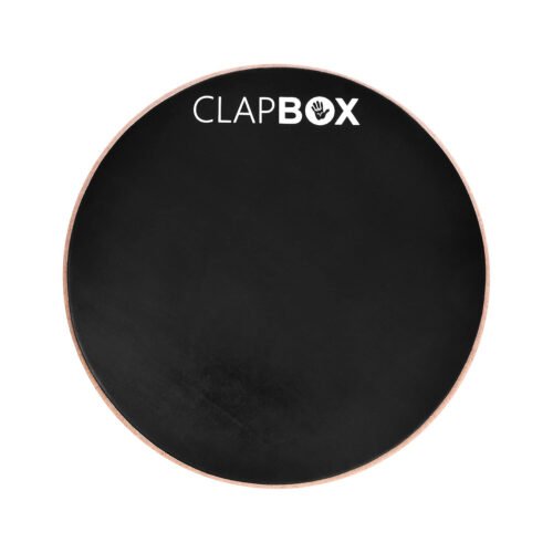 Clapbox 8" Drum Practice Pad – Black (CB-PPD)