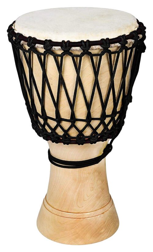 Clapbox Djembe - Mango Wood (8 Inches, Natural) Clapbox Djembe - Mango Wood (8 Inches, Natural)