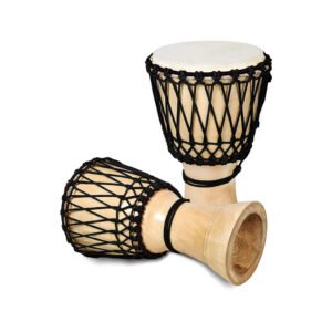 Clapbox Djembe - Mango Wood (8 Inches, Natural) Clapbox Djembe - Mango Wood (8 Inches, Natural)