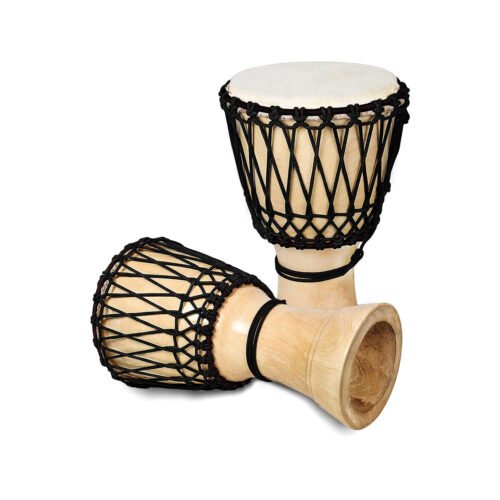 Clapbox Djembe - Mango Wood (8 Inches, Natural) Clapbox Djembe - Mango Wood (8 Inches, Natural)