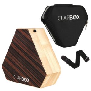 6a71a50fe3bdf3336b9be8874cbf1319c5594753bdecd5737a513.jpg Clapbox Travel Cajon with Stand – Rubber Wood & Carry Bag