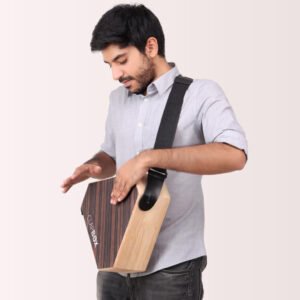 6a71a510516cbf87688506f9fac883c9ebea21b89d06ca18d4d2d.jpg Clapbox Travel Cajon with Stand – Rubber Wood & Carry Bag