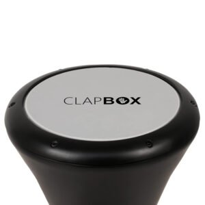 6a71a53e51cf33f065375e33f6360eb82b71b48f5554f7ef105ed.jpg Clapbox Darbuka - Aluminium (9 Inches, Black)