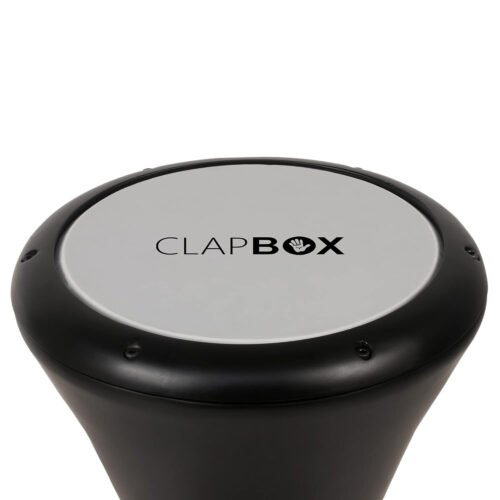 6a71a53e51cf33f065375e33f6360eb82b71b48f5554f7ef105ed.jpg Clapbox Darbuka - Aluminium (9 Inches, Black)