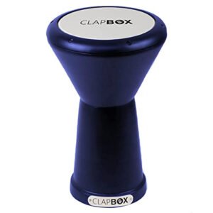 6a71a5418d754d9530911f7b2ed9468129e9fcf353f692d74f8fa.jpg Clapbox Darbuka - Aluminium (9 Inches, Black)