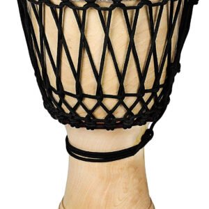 6a71a94cbeff6731f52d8a4e02da855fff6c43c2e492159299464.jpg Clapbox Djembe - Mango Wood (10 Inches, Black)