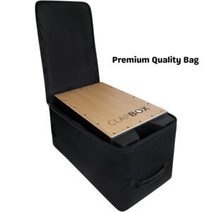 6a71aa15d9c40d1f9a3cfb0ac1fa342ad9e32b9582f758e01bcb2.jpg Clapbox Standard Size Cajon Carry Bag – 10mm Padded