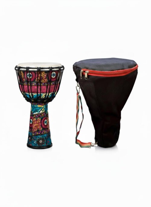 6a71aa547c4c717cf643256cc825ffb06a9ed09f3024c22670eba.jpg Clapbox DB-100 Rope Tuned Fiber Djembe Drum (10-Inch, Pink)