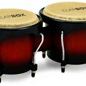 6a71b97c448e67c301a44d349e5fecc1461fdbd1e456cb7bbbf8b.jpg Clapbox ZHB-108S 6" & 7" Bongo Drums with Bag & Tuning Key