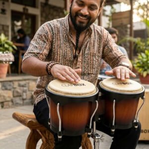 6a71b97d10d9efe216d62669eae8c59742c9347aa44379fad38fc.jpg Clapbox ZHB-108S 6" & 7" Bongo Drums with Bag & Tuning Key
