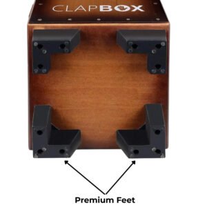 Clapbox CB45 Crate Design Cajon – Birch Wood with 3 Internal Snares