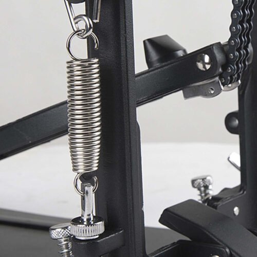 Clapbox Dominator Kick Drum Pedal – Professional Double Chain Bass Drum Pedal, HEAVY DUTY Clapbox Dominator Kick Drum Pedal – Professional Double Chain Bass Drum Pedal, HEAVY DUTY