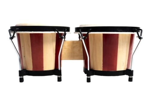 6a71ba44ef195fd751f89858c7a6d4da2f1d2630f7c718a1ce3c7.jpg Clapbox ZHB-108A 6" & 7" Bongo Drums with Bag & Tuning Key