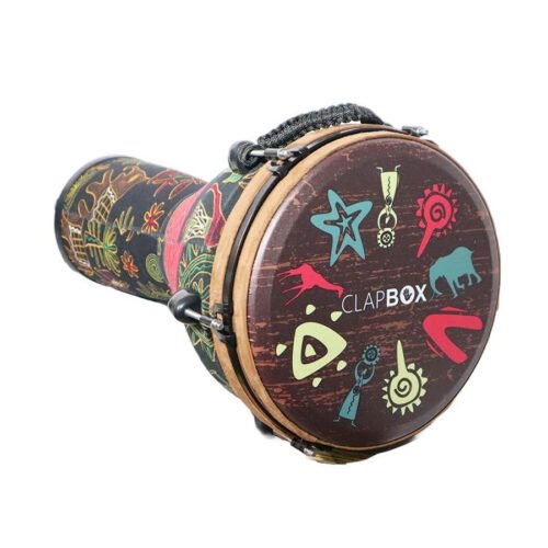 6a71ba8088e01247c7a4fe1311aeef731656ba812b8390df39527.jpg Clapbox DB-105 Rope Tuned Djembe Drum (12-Inch) with Carry Bag