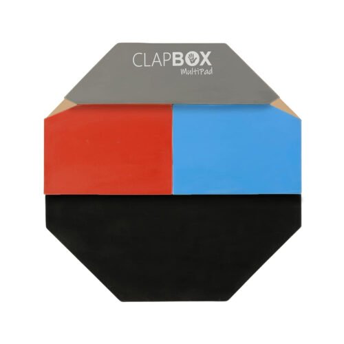 Clapbox Multipad Drum Practice Pad with Stand