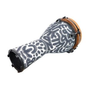 6a71c39d42f57d5f379a0b9502e1ea64a763d34db00ce80a0ff0f.jpg Clapbox DB-107 10" Djembe Drum – Fiber Skin with Machine Head Tuning & Bag