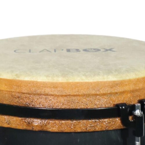 6a71c39d97ef93bc4f3107e7d4db909064e437cf1eca94cd6f937.jpg Clapbox DB-107 10" Djembe Drum – Fiber Skin with Machine Head Tuning & Bag