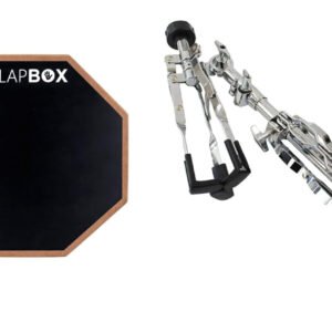 Clapbox 12" Drum Practice Pad with Stand