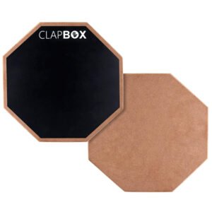 Clapbox 12" Drum Practice Pad with Stand