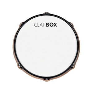 Clapbox 12" Rudiment Practice Pad with Drum Ring – Pad Only