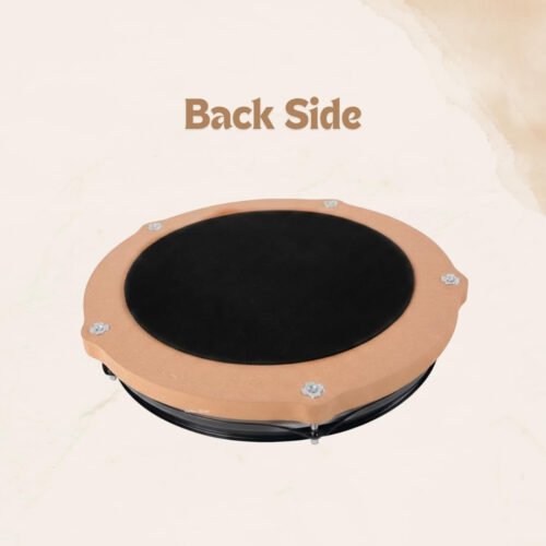 Clapbox 12" Rudiment Practice Pad with Drum Ring – Pad Only