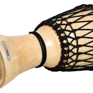 Clapbox 14" Mango Wood Djembe Drum – Natural Finish
