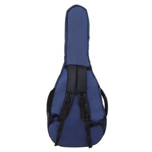 Clapbox Acoustic Guitar Bag (Blue) – Waterproof & Padded Gig Bag with Multiple Pockets