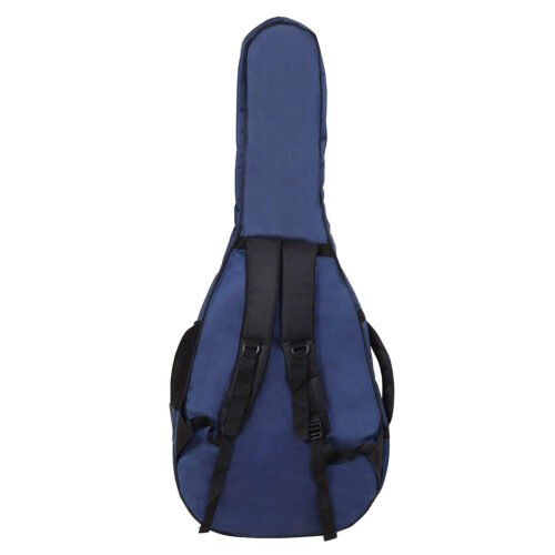 Clapbox Acoustic Guitar Bag (Blue) – Waterproof & Padded Gig Bag with Multiple Pockets