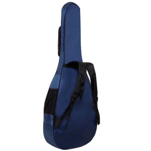 Clapbox Acoustic Guitar Bag (Blue) – Waterproof & Padded Gig Bag with Multiple Pockets