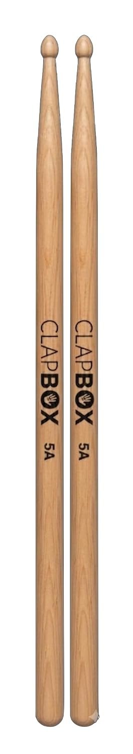 Clapbox 5A Maple Wood Drum Sticks – One Pair
