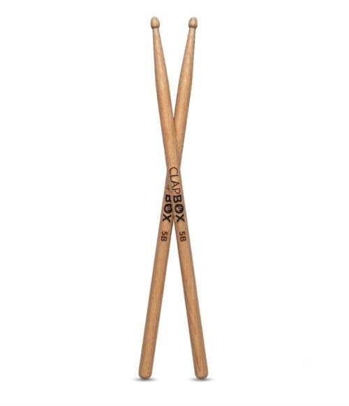 Clapbox 5B Maple Wood Drum Sticks – One Pair
