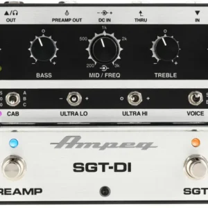 Ampeg SGT-DI Bass Preamp Pedal and DI Ampeg SGT-DI Bass Preamp Pedal and DI