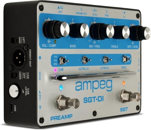 Ampeg SGT-DI Preamp Compressor and DI Blue Line Ampeg SGT-DI Preamp Compressor and DI Blue Line