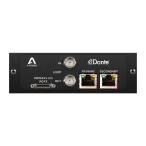 Apogee Dante & ProTools HD Plus Option Card for Symphony I-O MKII Chassis Apogee Dante & ProTools HD Plus Option Card for Symphony I-O MKII Chassis