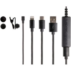Apogee Electronics ClipMic digital 2 Lavalier Microphone Kit with 4 x Mics