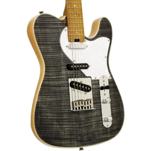 Aria 615-MK2 Nashville 6-String Electric Guitar - Black Diamond 3 Aria 615-MK2 Nashville 6-String Electric Guitar - Black Diamond