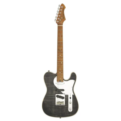 Aria 615-MK2 Nashville 6-String Electric Guitar - Black Diamond