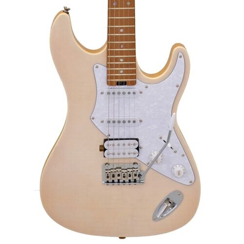 Aria 714-MK2 MBWH Fullerton Hot Rod Collection Electric Guitar - Marble White 2 Aria 714-MK2 MBWH Fullerton Hot Rod Collection Electric Guitar - Marble White