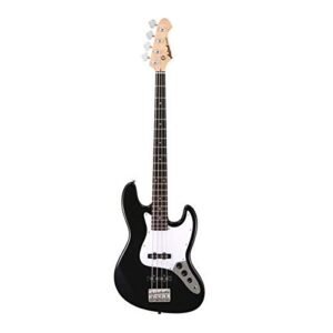 Aria STB-JB 4-String Bass Guitar – Black