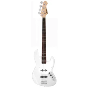 Aria STB-JB Electric Bass Guitar - White Aria STB-JB Electric Bass Guitar - White