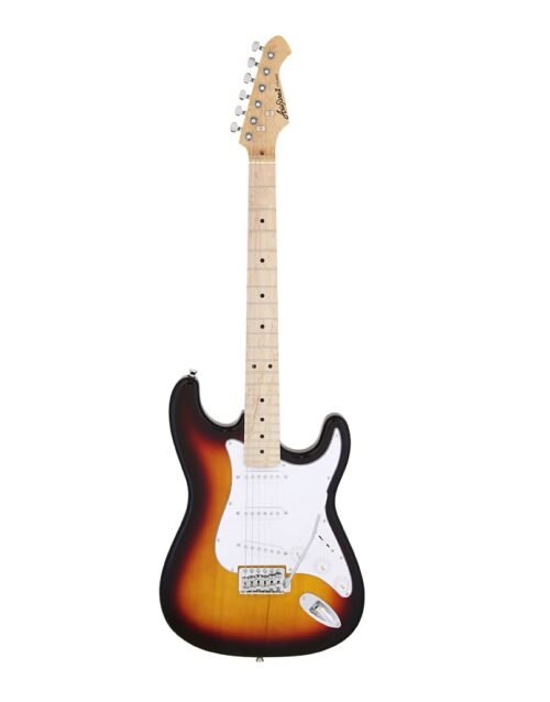 Aria   STG-003/M 6-String Electric Guitar - 3-Tone Sunburst