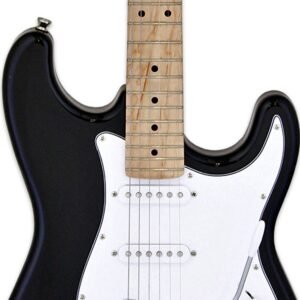 Aria STG-003/M 6-String Electric Guitar - Black