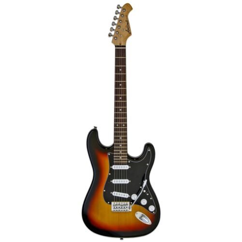 Aria STG-003SPL 3TS 6-String Electric Guitar - 3-Tone Sunburst