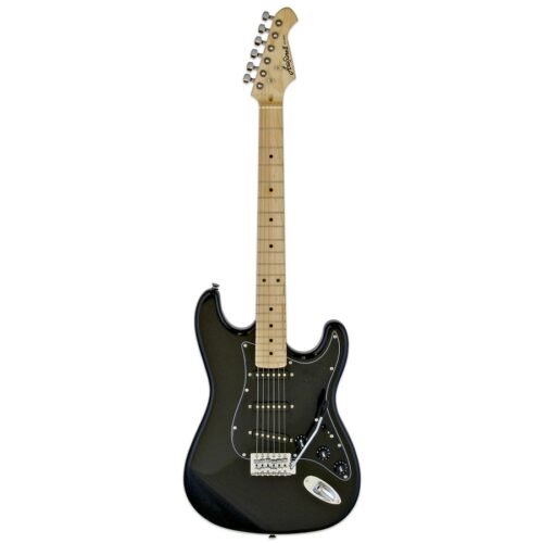Aria STG-003SPL 6 String Electric Guitar - Black