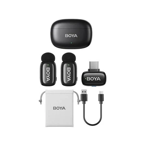 BOYA Mini-14 2-Person Tiny Wireless Microphone System BOYA Mini-14 2-Person Tiny Wireless Microphone System