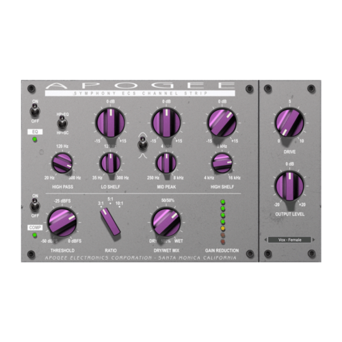 Apogee Digital Symphony ECS Channel Strip Plug-In