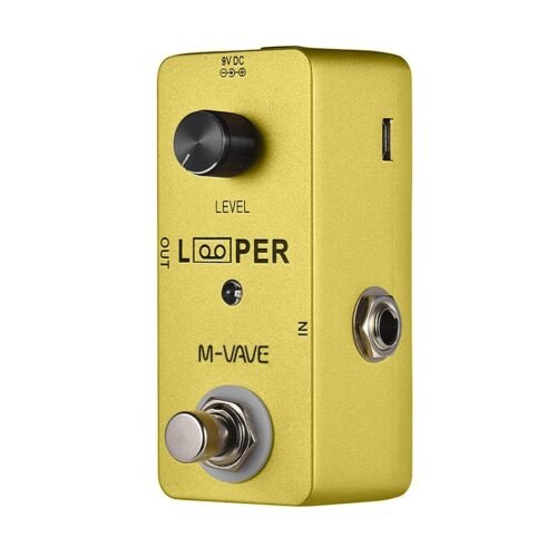 Guitar Looper Pedal with 5 Minutes Recording Time, Unlimited Overdubs Guitar Looper Pedal with 5 Minutes Recording Time, Unlimited Overdubs