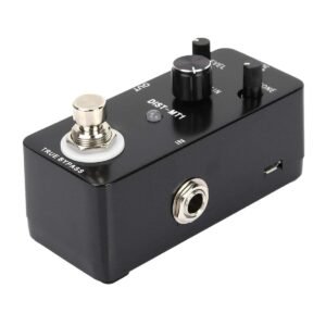 HAYDEN High Gain Heavy Metal Distortion Guitar Effect Pedal with Customizable Tone Controls (Dist-MT1)