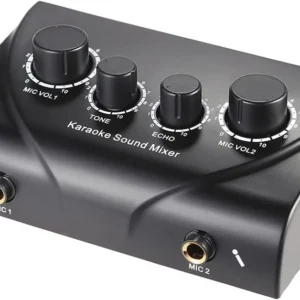 HAYDEN Portable Karaoke Sound Echo Mixer HAYDEN Portable Karaoke Sound Echo Mixer
